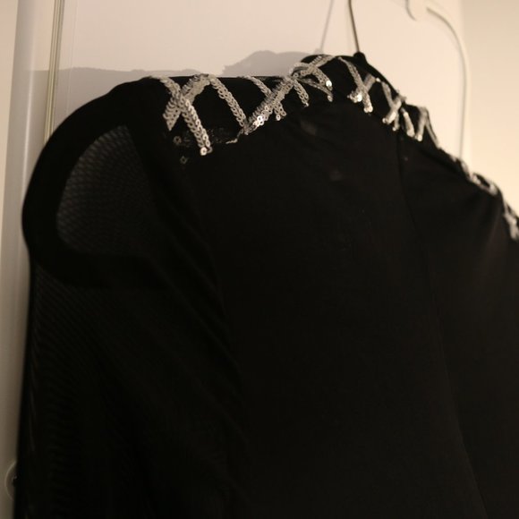 Black Sparkling Dress (Formal/Party) - Picture 4 of 5